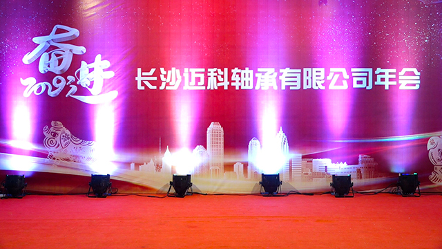 奮進2019長沙邁科軸承有限公司年會